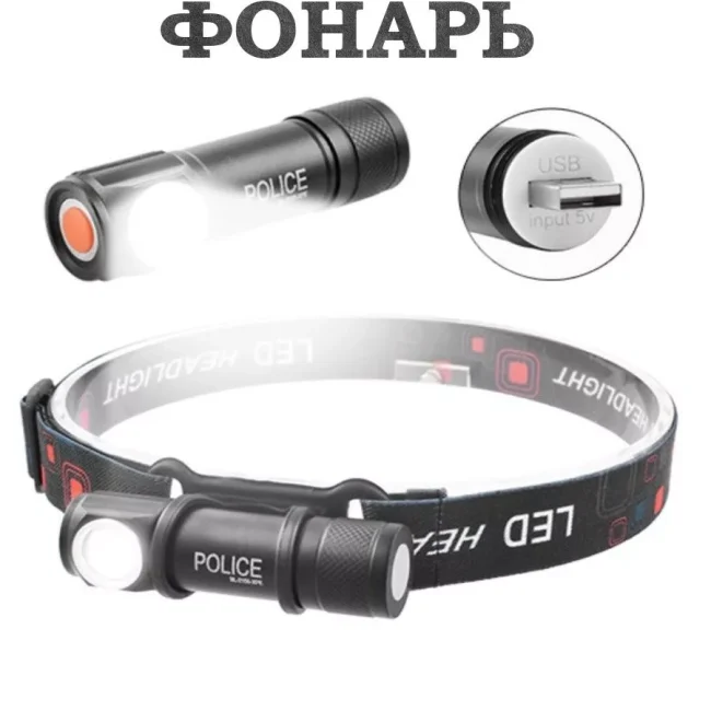 Налобный фонарь BL-T88