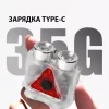 Карманный фонарик брелок с магнитом