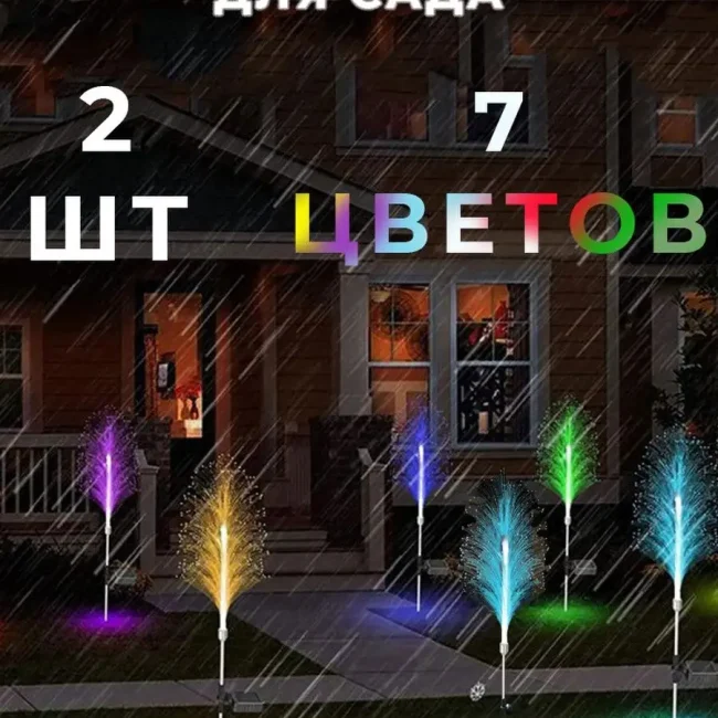 Светильник на солнечной батарее для дачи сада,садовый фонарь