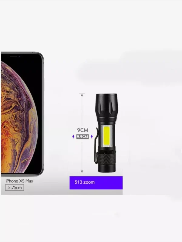 Спортивный фонарь с ZOOM эффектом с клписой — изображение 3