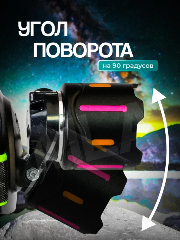 Налобный фонарь 1 режим работы — изображение 4