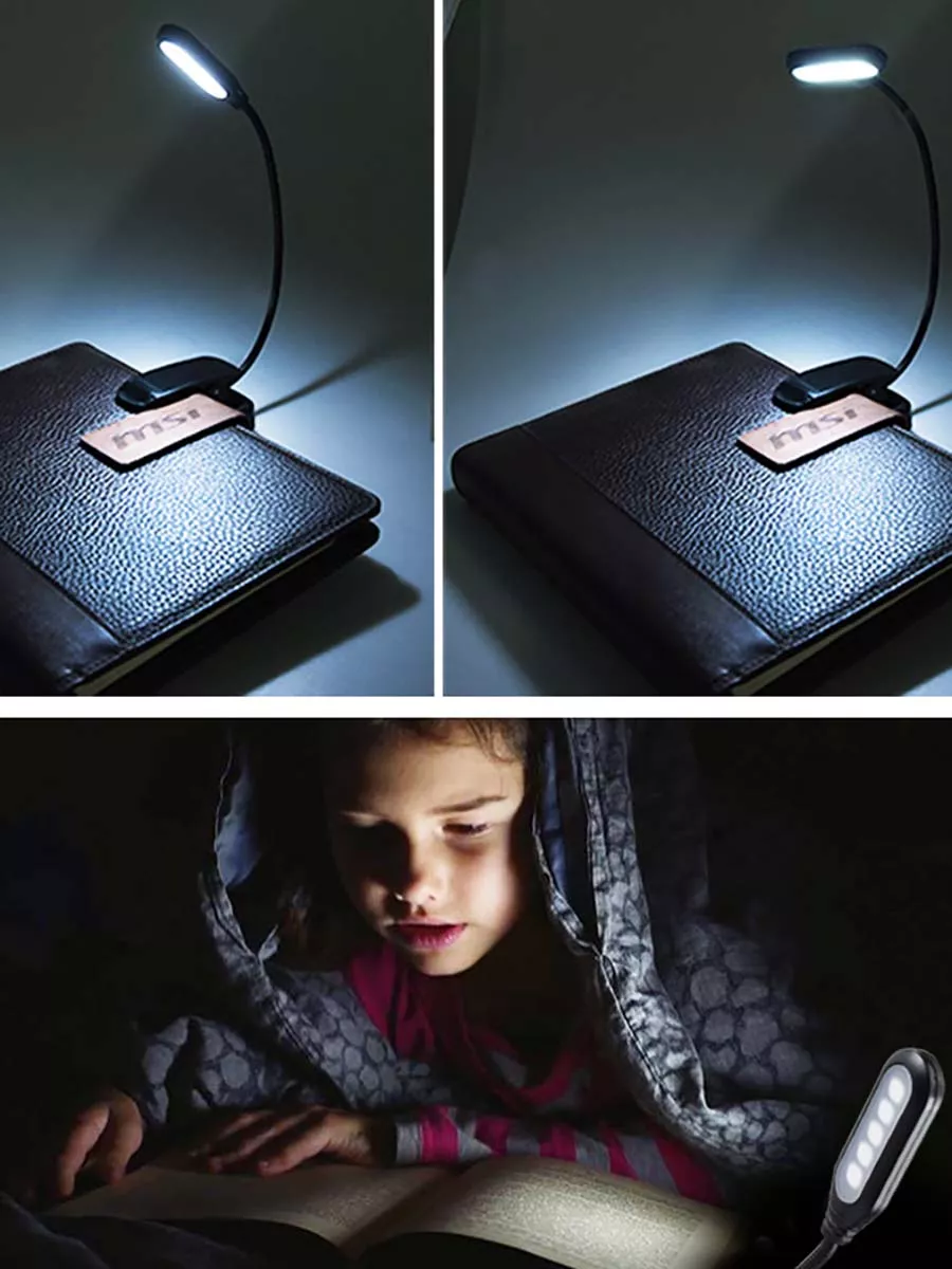 лампа для чтения на прищепке — изображение 2