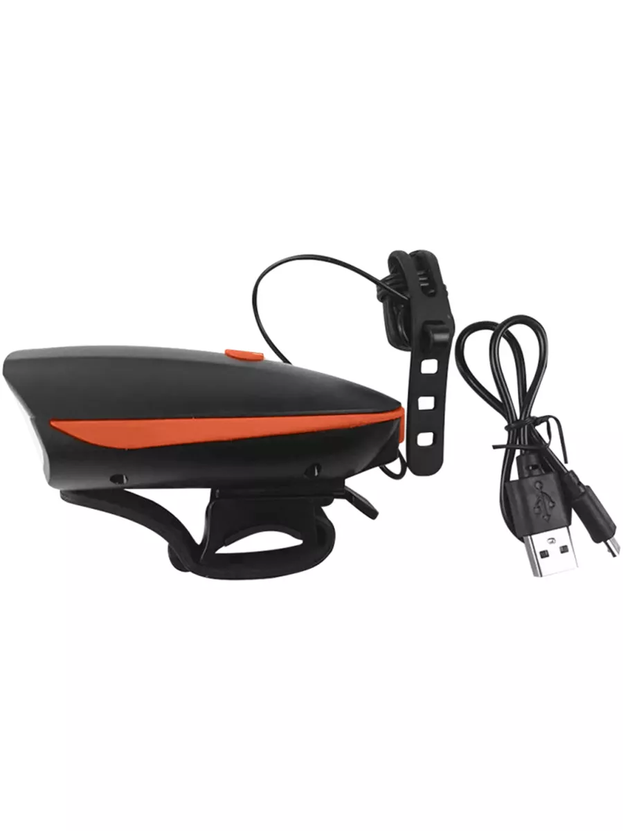 Фонарь велосипедный передний аккумуляторный светодиодный — изображение 4