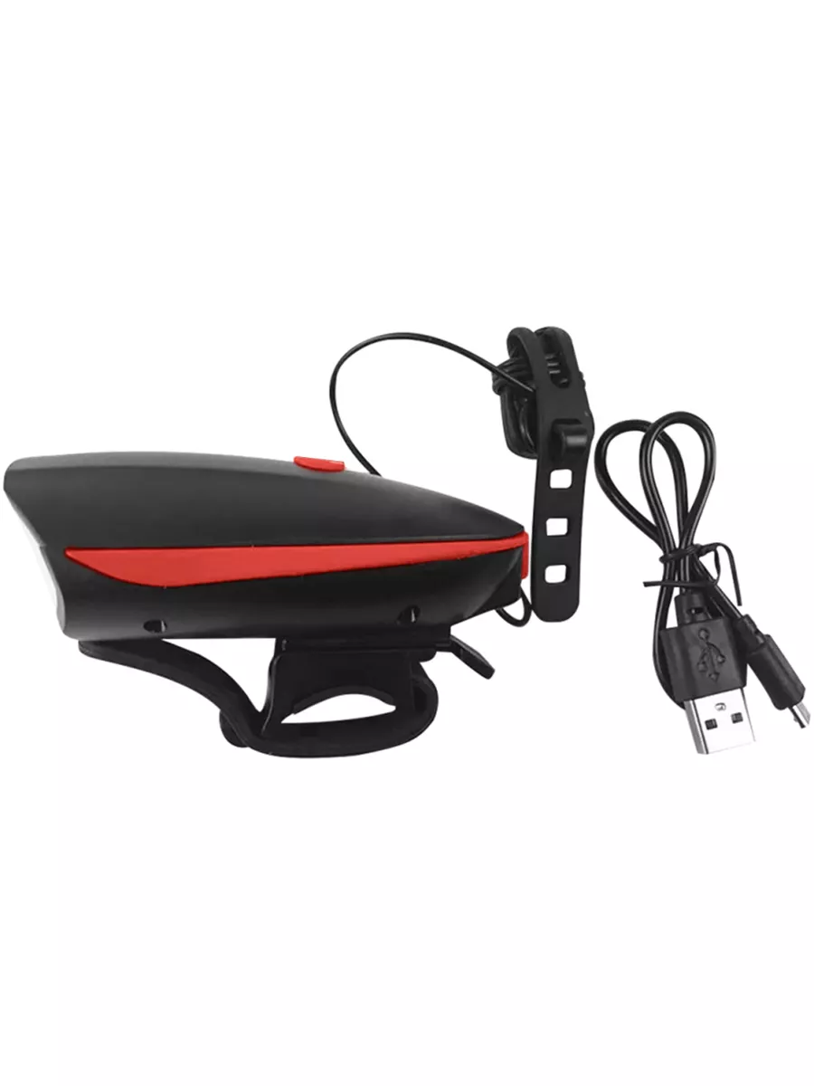 Фонарь велосипедный передний аккумуляторный светодиодный — изображение 4