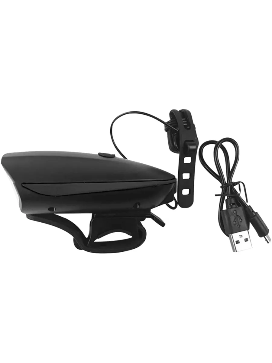 Фонарь велосипедный передний аккумуляторный светодиодный — изображение 4