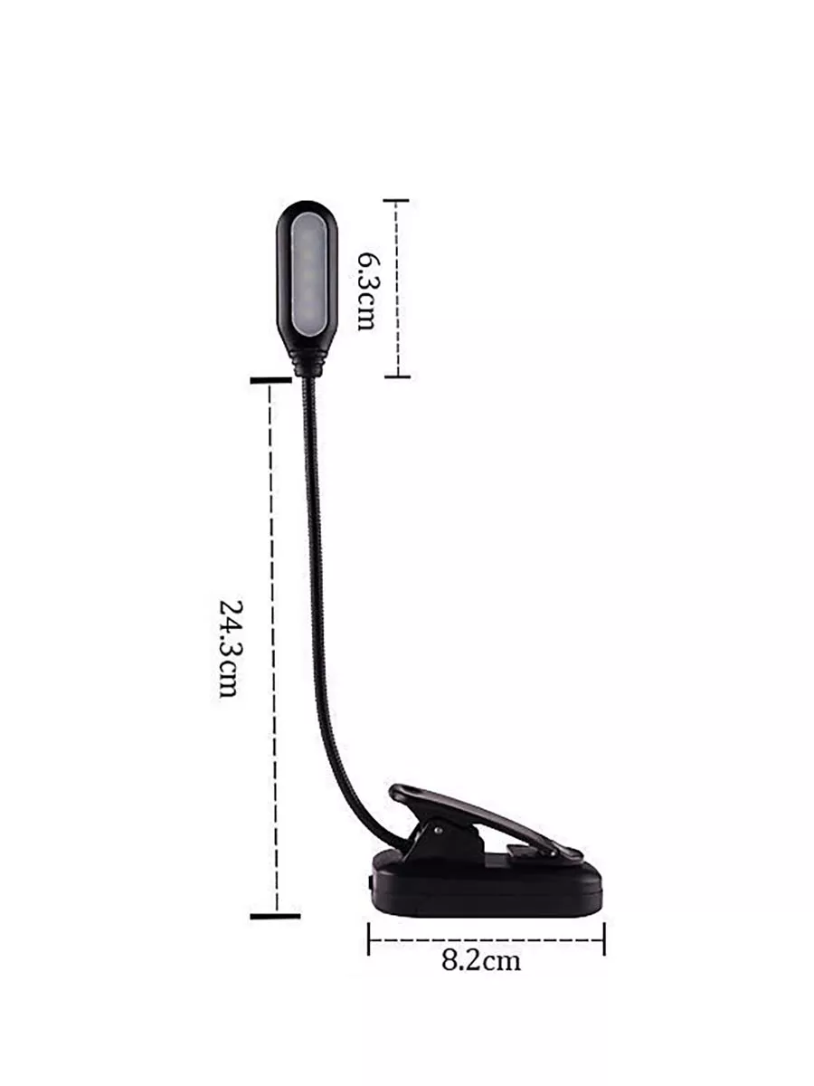 лампа для чтения на прищепке — изображение 5